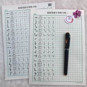 Tập Viết Tiếng Trung Căn Bản Luyện Các Nét Căn Bản Trong Tiếng Trung