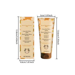 Beef Tallow Face Cream – Nourishing Moisturizer for Dry Damaged Skin Redness Relief & Wrinkle Smoothing – Grass Fed (85g)