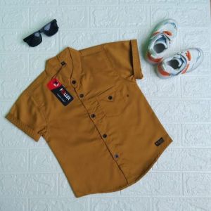 Follux - Kemeja Pendek Anak Bahan Toyobo Keren Premium