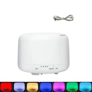 OOC 500ML Air Humidifier USB Mini Colorful Night Lights Fogger Colorful Aroma Essential Oil Diffuser Essential Oil