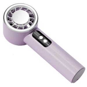 Mini Handheld Fan with 100 Adjustable SpeedI Ice Cooling USB Rechargeable Desk Fan for Indoor Outdoor Use Birthday Gift