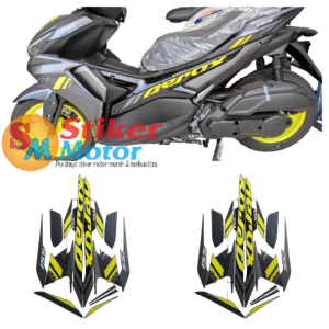 LIS LES STIKER STRIPING BODY MOTOR AEROX VVA 155 2021 ABU-STABILO