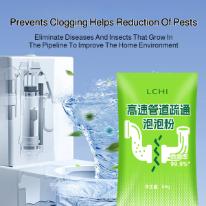 🎀Buy 3 Get 3 Free🎀Dissolving agent deodorant High-speed pipe unclogging bubble powder Powerful Pipe Unclogging Agent Dissolves Grease Hair Sink and Drain Declogger Toilet Cleaner Easily Dissolve Blockages