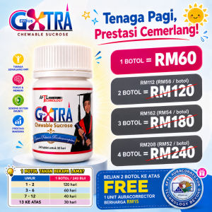 in stock GENIUSXTRA Terbukti Di 5 Sekolah Brain Booster Vitamin Minda Fokus Suplemen Lambat Cakap