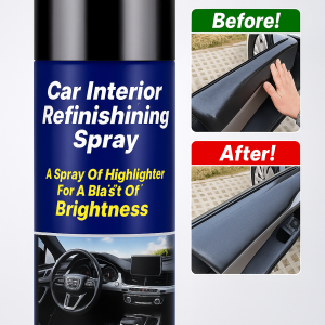 Car Interior Refinishing Spray Wash Plastic Dashboard Wax Seat Leather Seat Refinishing Spray