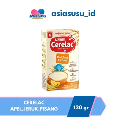 NESTLE CERELAC BBR BAYI/homestyle bbr mpasi 6 bulan NESTLE CERELAC BBR BAYI 120g/8+BBR TIM CERELAC