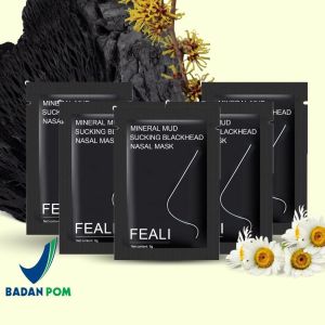 💕 CANTIKA 💕 FEALI blackhead care mask sachet mineral mud untuk angkat komedo peel off