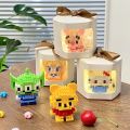 Cute Cartoon Building Blocks Disney Series Sanrio Building Block Toys Children's Puzzle 3D Model Building Block Gifts. 