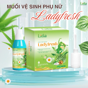 Muối Vệ Sinh Phụ Nữ LadyFresh lọ 100ml