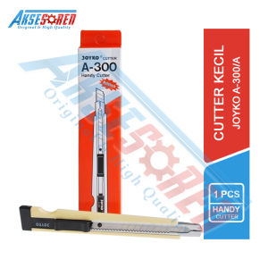 Aksesoren Cutter Kecil Joyko A-300A / Cutter Mini / Cuter Pisau / Alat Potong Kertas / Kater Joyko