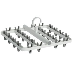 Dear Home ที่หนีบผ้า อเนกประสงค์ พับได้ ที่หนีบถุงเท้า ที่หนีบผ้าเช็ดหน้า ที่ตากผ้า แบบหนีบ