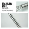 HOME PERFECT 8-14 Inch Stainless Steel Cream Mixer Egg Beater,Dolgano Egg Whisk,Pemukul Telur, ES-8, ES-10, ES-12, ES-14. 