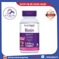 Viên Kẹo Ngậm NATROL BIOTIN BEAUTY 5000mcg 250 viên - BIOTIN kẹo ngậm vitamin giúp da, tóc , móng khỏe đẹp. 