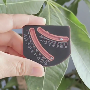 Dụng cụ đo góc 15-55 ° 60-90 ° Dụng cụ định vị chính xác chia độ kép đo độ nghiêng cho dụng cụ đo đo độ nghiêng