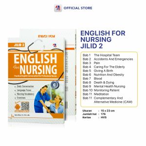 Buku English For Nursing Jilid 2 : Practical English Conversation / Pustaka Baru Press - PB