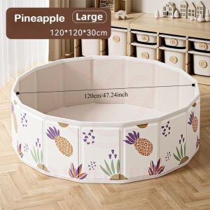 Kid Foldable Playing Pool Indoor Outdoor Safe Private Sand Pool for Family Messy Play Sensory Play
