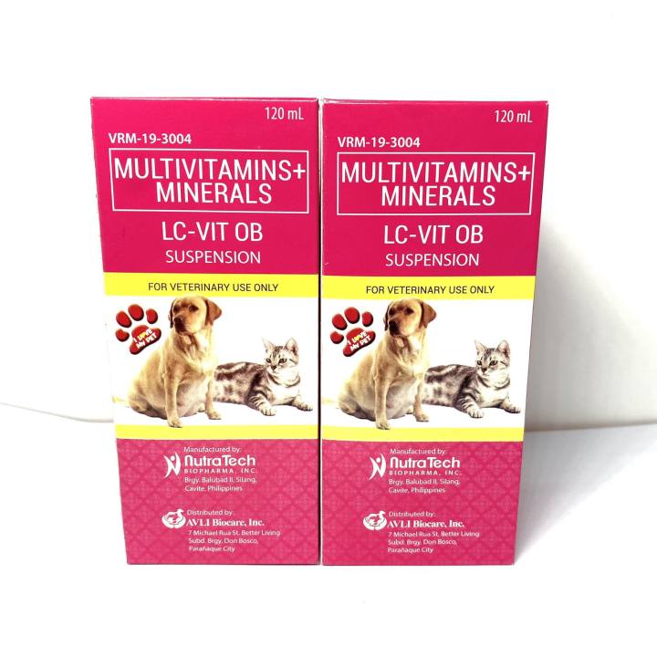 [VETKLIX] 2pcs LCVit OB Syrup (Vitamins & Mineral) for Pregnant