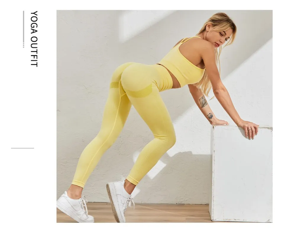Ready Stock-Sexy Women Leggings Bubble Butt Push Up Fitness