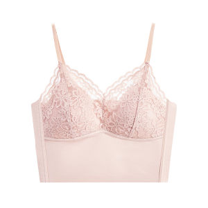 Underwear womens wear With Cup Cup Bra pad one-piece underwear suspenders vest bra-free rims vest lingerie