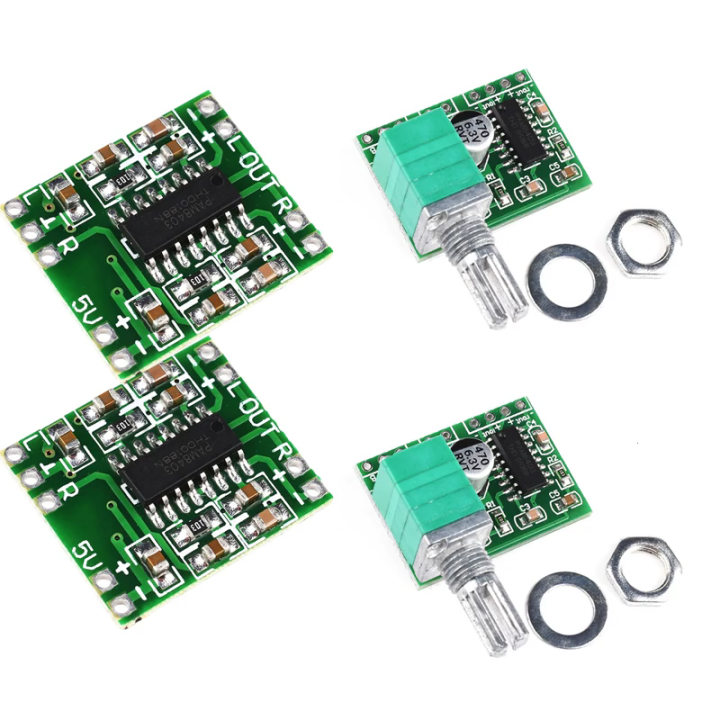 Pam8403 Dual Channel Module PAM8403 Double Channel Digital Power Amplifier Board 2.5V-5.5V 2x3W ...