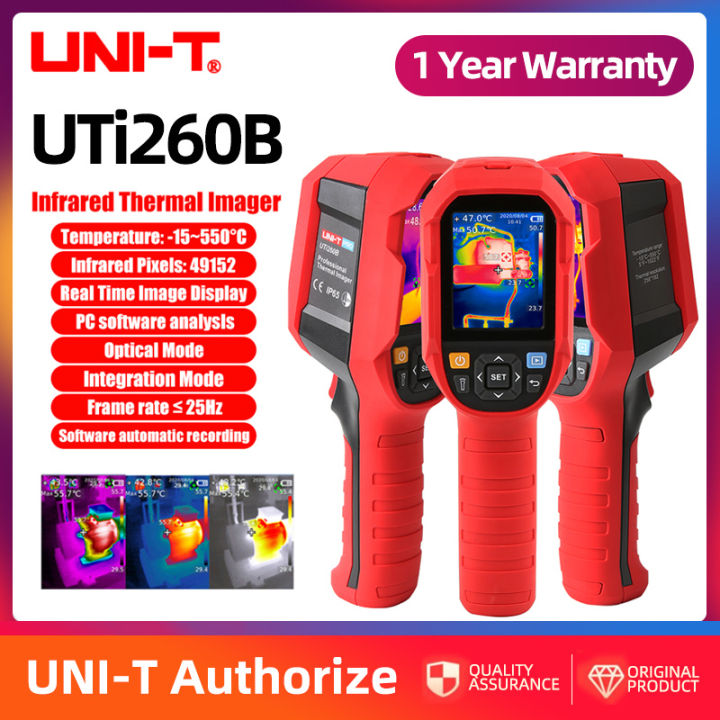 UNI-T UTi260B Infrared Thermal Imager PCB Electronic Module Industrial Temperature Thermal Camera (With Macro Lens)