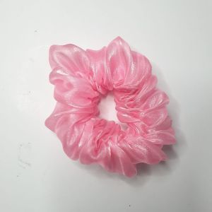 Scrunchie organza jepang ikat rambut cepol ukuran medium bahan premium
