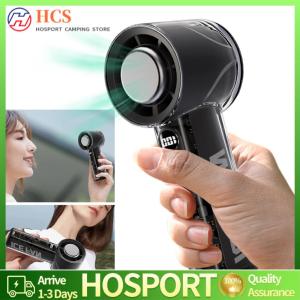 【HCS】3000mAh 100 Speed Portable Fan Adjustable High-Speed Fan Small Desktop Cold Fan for Camping Hiking Outdoor Activities