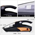 [SG Seller]Truslink Car Vacuum Cleaner DC 12V High Power Corded Auto Portable Vacuum Cleaner With LED Light,Water Gun for Quick Car Cleaning, Car Tyre Inflation, Mini Handheld Car Vacuum Cleaner for Men Women. 