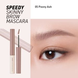 Peripera Speedy Skinny Browcara 3g Tint Waterproof Sweatproof Long Lasting Natural Brow Color(Made in Korea)