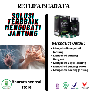 Obat Herbal Jantung Obat Jantung Koroner Obat Jantung Bengkak Penyumbatan Jantung-RETLIFA BHARATA