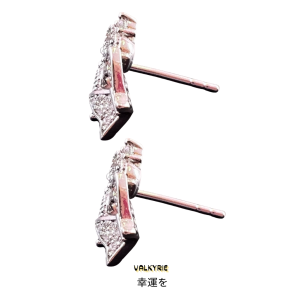 ต่างหูเพชรสวิส CZ เพชรรัสเซีย Valkyrie Boutique 💎 ต่างหูมินิมอล ต่างหูสตั๊ด ต่างหูล้อมเพชร silver ต่างหูผีเสื้อ ต่างหูเงิน ไม่คัน ไม่ดำ100% ER-0626