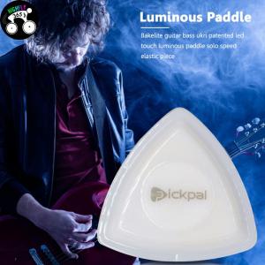 LED Glowing Guitar Pick Touch Luminous Electric Guitar Ukulele Bass Plectrum