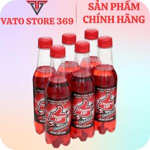 Nước tăng lực có ga THUMS UP vị dâu rừng chai 330ml