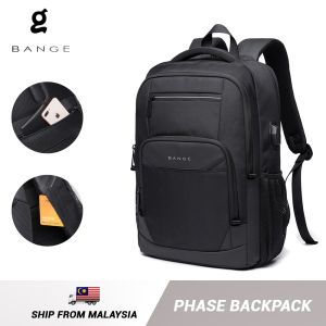 Bange Phase USB Water Resistant Card Pocket Big Capacity Multi Compartment Anti-Theft Ultra Light Travel Laptop Backpack