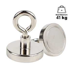 READY STDECOR Magnet Gantung Gantungan Neodymium Hook super kuat 160 kg Memancing Logam Di Sungai