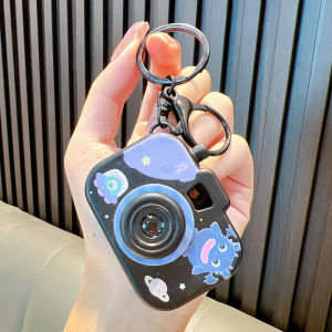 Móc Khóa Dạ Quang Little Monster Chiếu Camera hot trend Kute