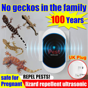 No lizards for 100 years ！！lizard repellent ultrasonic pest repeller 360° all-around repelling Lizard killer Gecko repellent Safe and radiation-free suitable for all scenarios Can also repel mosquitoes rats bat cockroaches etc.