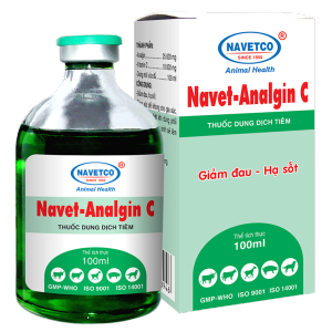 NAVET-ANALGIN C _ giảm đau hạ sốt cho gia súc thú cưng (chó mèo)