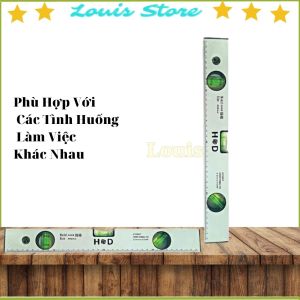 Thước Thủy Nhôm Có Nam Châm Chính Hãng Nhiều Kích Thước 30cm-40cm-50cm-60cm.
