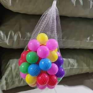 【COD】50Pcs Macaroon Colourful Baby Ocean Balls Plastic Ball Mainan Bola Soft Balls Playground Pool Play House Toys