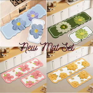 COD Kitchen Floor Mat / Keset Kaki Rumah Dapur Pintu Kamar Anti Selip