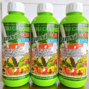 🌿 "Canxi Bo Ga3 Sữa Chai 1 lít - Tăng Đậu Hoa Đậu Trái Chống Rụng Hoa Trái Non Chống Thối Trái Giòn Ngọt"