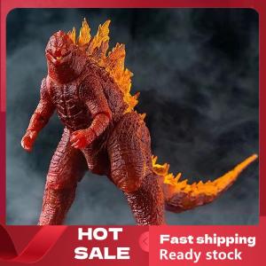 🚚【Local Express Delivery】🚚 Godzilla X Kong : The New Empire New Colors Action Anime Figure Titan Godzilla 22cm Soft Monster Doll Model Ornaments Toys
