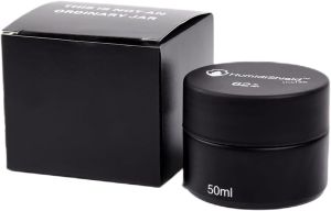 HumidiShield Black Jar with 2-Way Humidity Control Disc Herb Buds Coffee Tea โถสีดำพร้อมแผ่นควบคุมความชื้น 2 ทิศทาง สมุนไพร ดอกตูม กาแฟ ชา