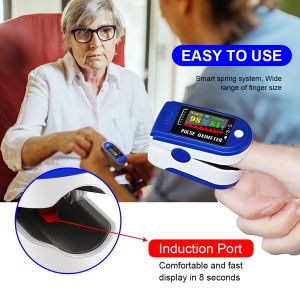 【ready stock】Portable Finger Oximeter Fingertip Pulsoximeter Home family Pulse sop2 Pluse 血氧儀 血氧仪