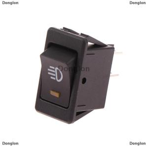 [COD] Donglon แผงควบคุมแผงหน้าปัดรถยนต์แผงหน้าปัด LED ไฟตัดหมอกอเนกประสงค์35A 1ชิ้น12V