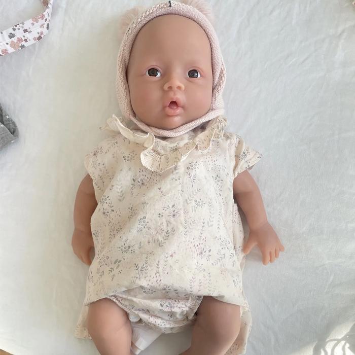 Herpinker Bebe Reborn Baby Full Body Silicone Reborn Doll