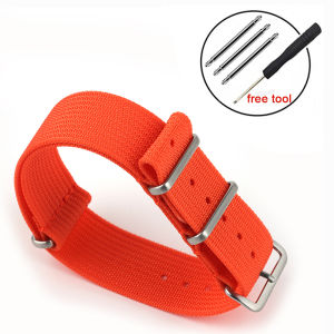 20mm 22mm Nylon NATO Fabric Bracelet Watch Band for Samsung Galaxy 46mm 42mm gear s3 / active 2 40mm 44mm For Samsung Watch 3 41mm 45mm NATO Strap