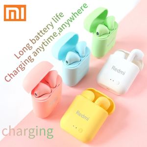 ♥100% sản phẩm gốc + Miễn phí vận chuyển♥TWS Tai nghe không dây Redmi i12 Tai nghe bluetooth mini 2 tai nghe gắn tai Bluetooth tai nghe stereo với micrô cho Iphone Android
