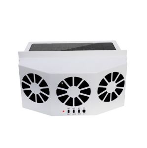 【Ready Stock】Car Cooler Car Exhaust Fan USB Powered Window USB Fan for Car Vehicle Exhaust Fan 3 Coolers 2 Speed Car Exhaust Fan Window Vent Exhaust Fan for Car USB Powered Fan Car Ventilation Fan USB Car Vent